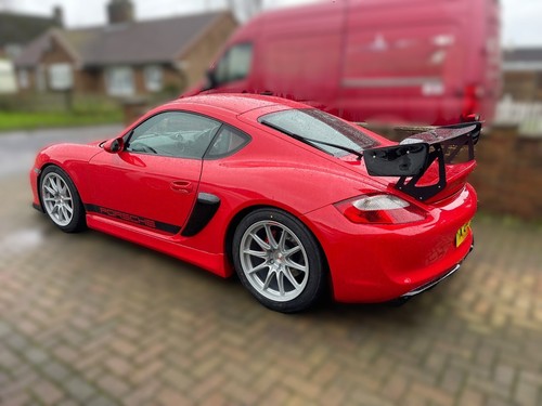 Porsche Cayman 987 Ducktail Spoiler GT3 GT4 RS Cup Wing Not Getty - Picture 4 of 11