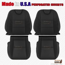 2010 2011 2012 Chevy Camaro Driver Passenger Bottoms-tops Leather Cover Black 2010 2011 2012 Chevy Camaro Driver Passenger Bottoms-tops Leather Cover Black
