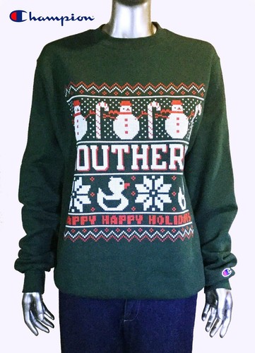 Southern Champion Brutto Natale Maglione Felpa, L | eBay