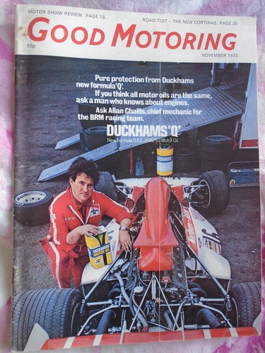 Good Motoring Nov 1973 Motor Show Review, Ford Cortina