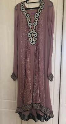open lace back dress Buy Pastel Pink Pakistani Partywear Suit Online in Dubai