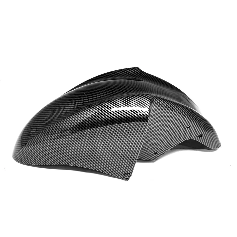 Carenado de barro para guardabarros delantero de fibra de carbono para KAWASAKI ZZR400 ZZR600 1993-2007 Foto 3 de 4