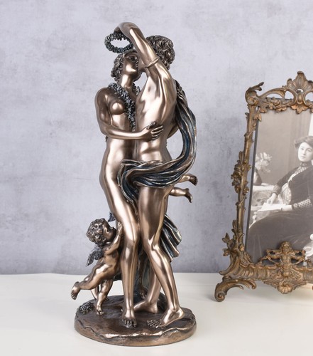 Göttin Flora Figur Antik Veronese Skulptur Antike Dekofigur Liebespaar nackt - Bild 4 von 7