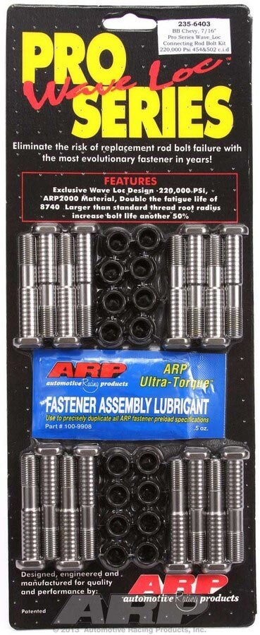 ARP BBC Rod Bolt Kit - 7/16 Pro-Series ARP BBC Rod Bolt Kit - 7/16 Pro-Series