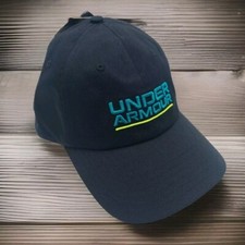 Boys One Size - Under Armour Logo Hat -Green/Lime