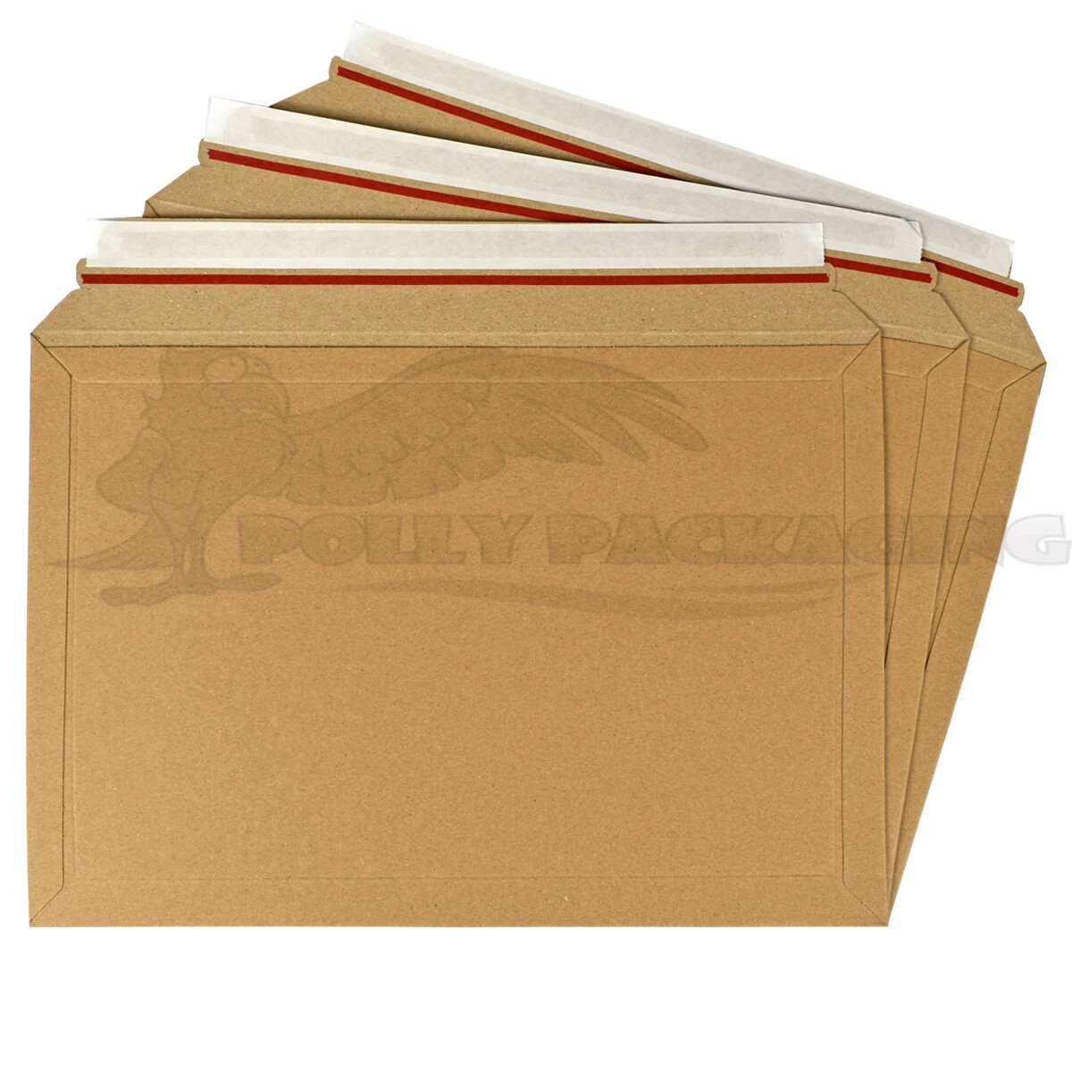 100 x CARDBOARD ENVELOPES 334x234mm A2 Size Rigid ROYAL MAIL DVD/BOOK/CD's