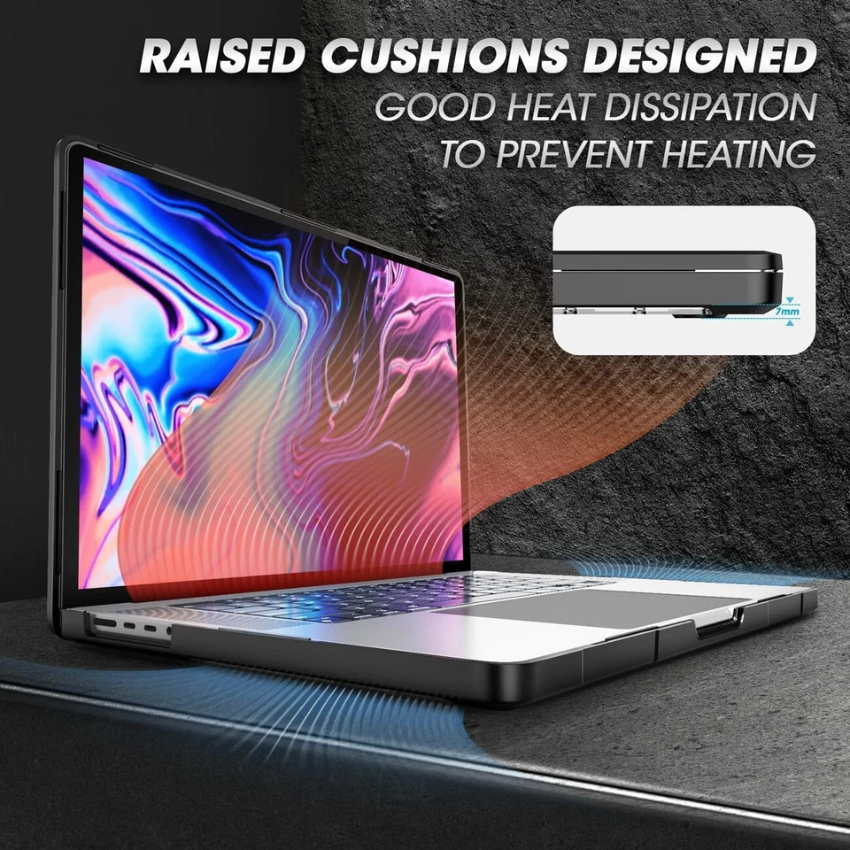 For 2021 New Apple MacBook Pro 14" A2442 M1 Pro/Max SUPCASE Case DualLayer Cover - Image 3 of 4