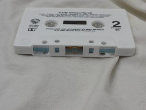 Vintage ~ Carly Simon - TORCH - Cassette Tape ~ 1981 ~ Warner Brothers - Picture 6 of 16