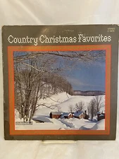 COUNTRY CHRISTMAS FAVORITES COLUMBIA, C 10876, 1972 VINYL RECORD ALBUM - VG+