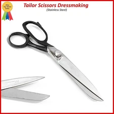 Tailor Scissors Stainless Steel Dressmaking Altering Sewing Shears 8"