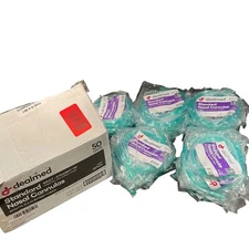 48 Dealmed Standard Nasal Cannulas 7ft Length Oxygen Tubing  Straight Tip 2.1m