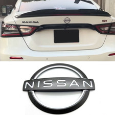 For Nissan Altima Maxima Sentra Dark Gray Rear Trunk New Embelm Replacement