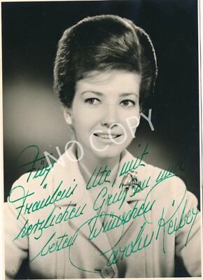 100% Original Autogramm Autograph Karte handsigniert Carolin Reiber J1.39