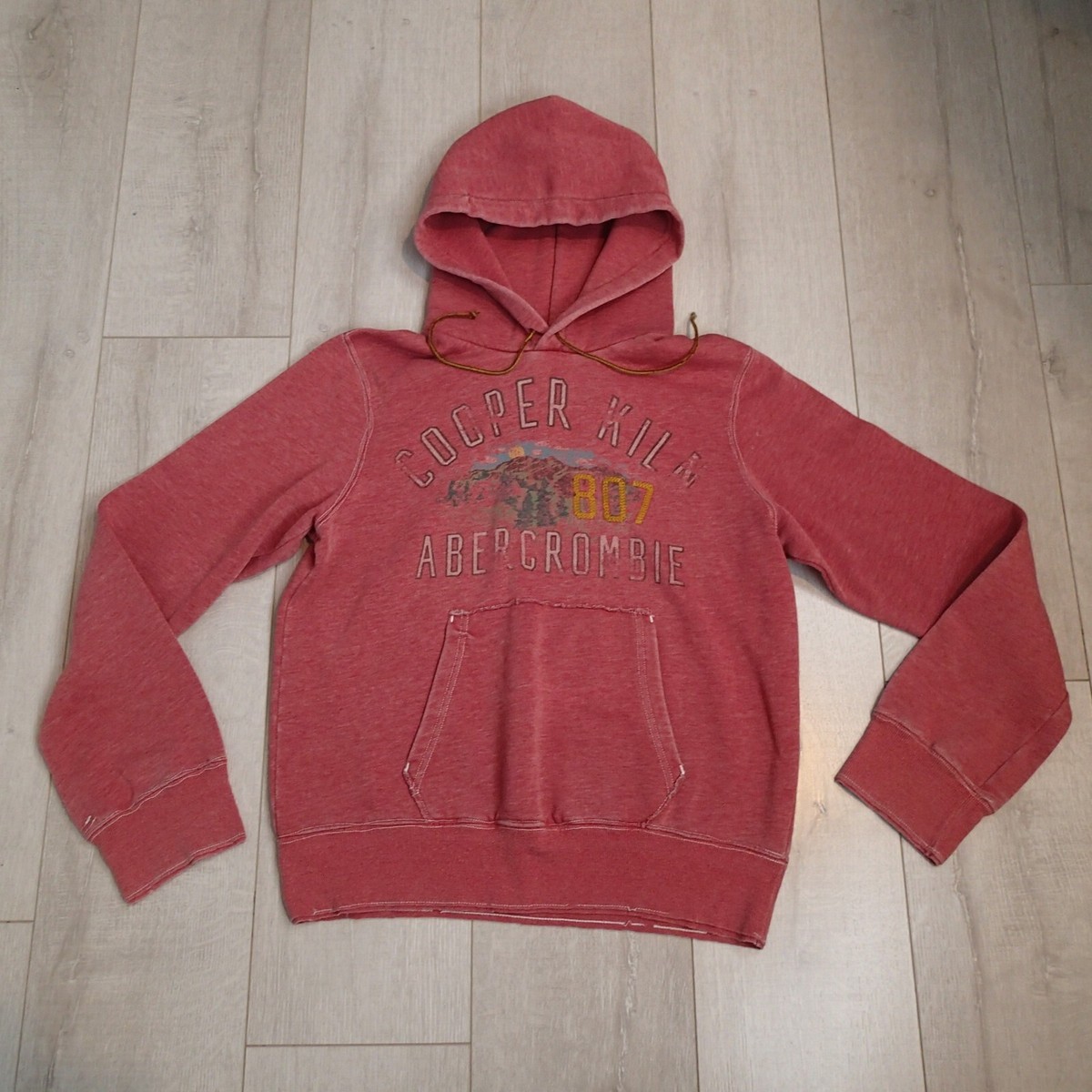 Abercrombie & Fitch Sweatshirt Jacket Men S Y2K Thrashed Hoodie | eBay