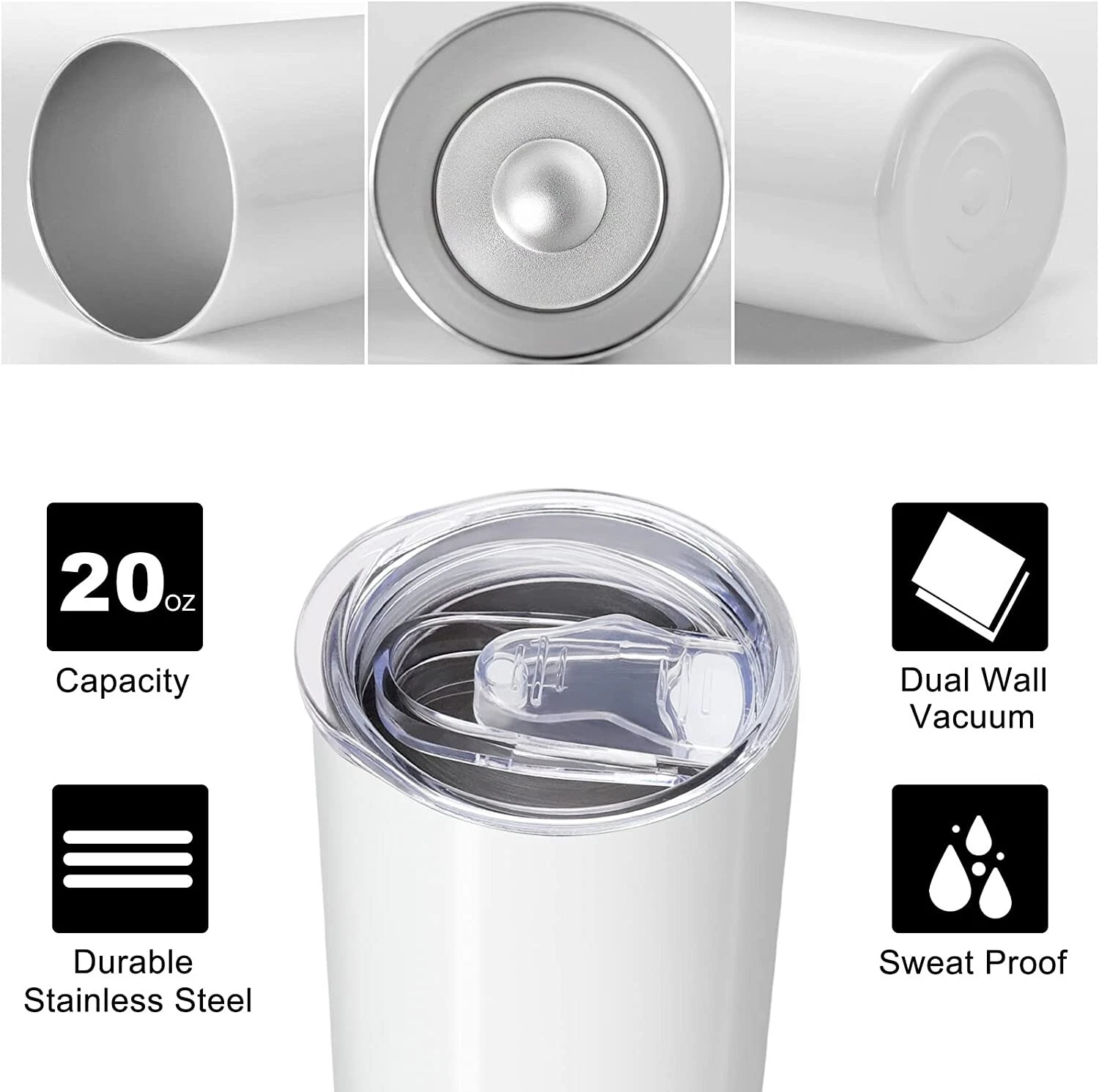 Stainless Steel Tumbler Insulated Travel Mug Marvel Comics Superheroes