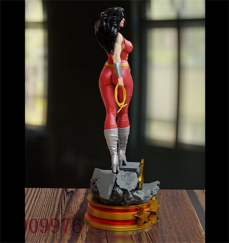 Donna Troy DC 3D Printing Figure Unpainted Model Sculpture GK Blank Kit New - Picture 7 of 7