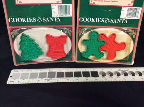 New - Cookies For Santa Cookie Cutter Set of 4 Christmas Holiday - Picture 2 of 2