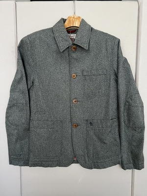 #ad Original Penguin Men Grey Chore Jacket Size S small AU $111.60