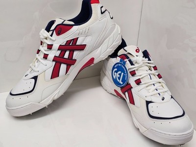 Asics Gel 334 (PY614) Herren Cricket Trainer Weiß UK:13 EU:49 US:14 / 31,CM