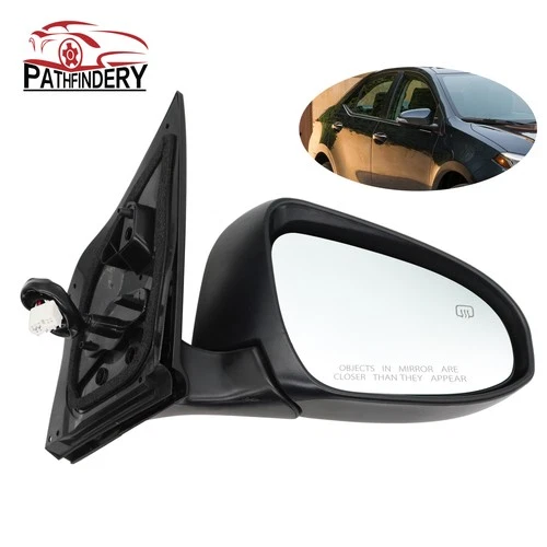 Mirror Power Heated Signal RH Right Passenger Side For Toyota Corolla 2014-2019