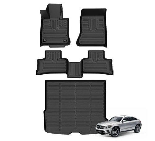 Mercedes Benz GLC 300 350e 43 AMG Floor Mats Cargo 2023-26 Brand New