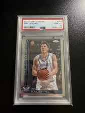 2025-26 Topps Chrome #254 Kon Knueppel Hornets RC Rookie PSA 10 GEM MINT