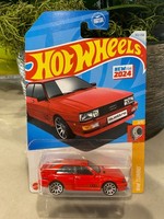 2024 Hot Wheels #102 Hw Turbo 2/5 87 Audi Quattro Rot 10-Speichen 1:64