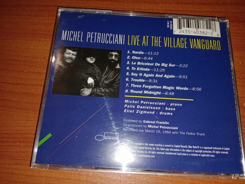 CD The Michel Petrucciani Trio, Live at tle Village Vanguard, Blue Note 2002 - Foto 2 di 3