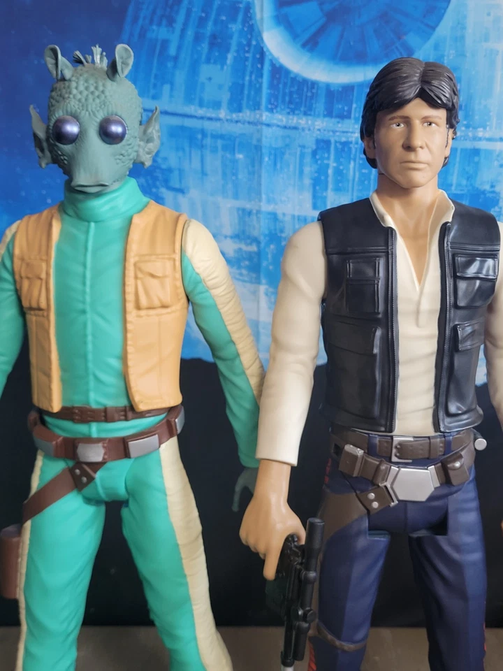 Figuras Disney 2014 Star Wars Han Solo y Greedo Jakks Pacific 18" Foto 3 de 4