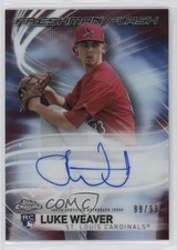 2017 Topps Chrome Freshman Flash Auto 89/99 Luke Weaver #FFA-LW Auto 1g8n