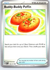 Buddy-Buddy Poffin 184/217 Common Ascended Heroes Pokemon Near Mint