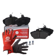 Bremsbeläge+Handschuhe vorne für AUDI A4 B5 (8D2), A4 B5 Avant; VW PASSAT B5