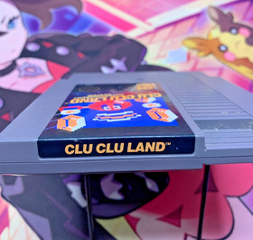 Clu Clu Land (Nintendo, 1985) NES Cart Only 5 Screw Authentic