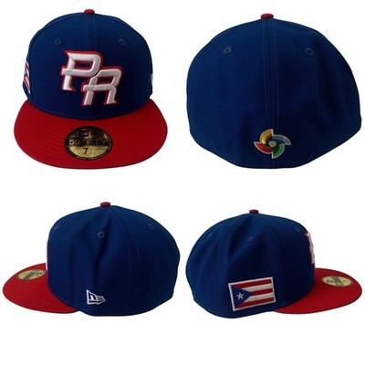New Era 5950 Puerto Rico Size 7.5 Fitted WBC 2026 Baseball National Team Cap Hat