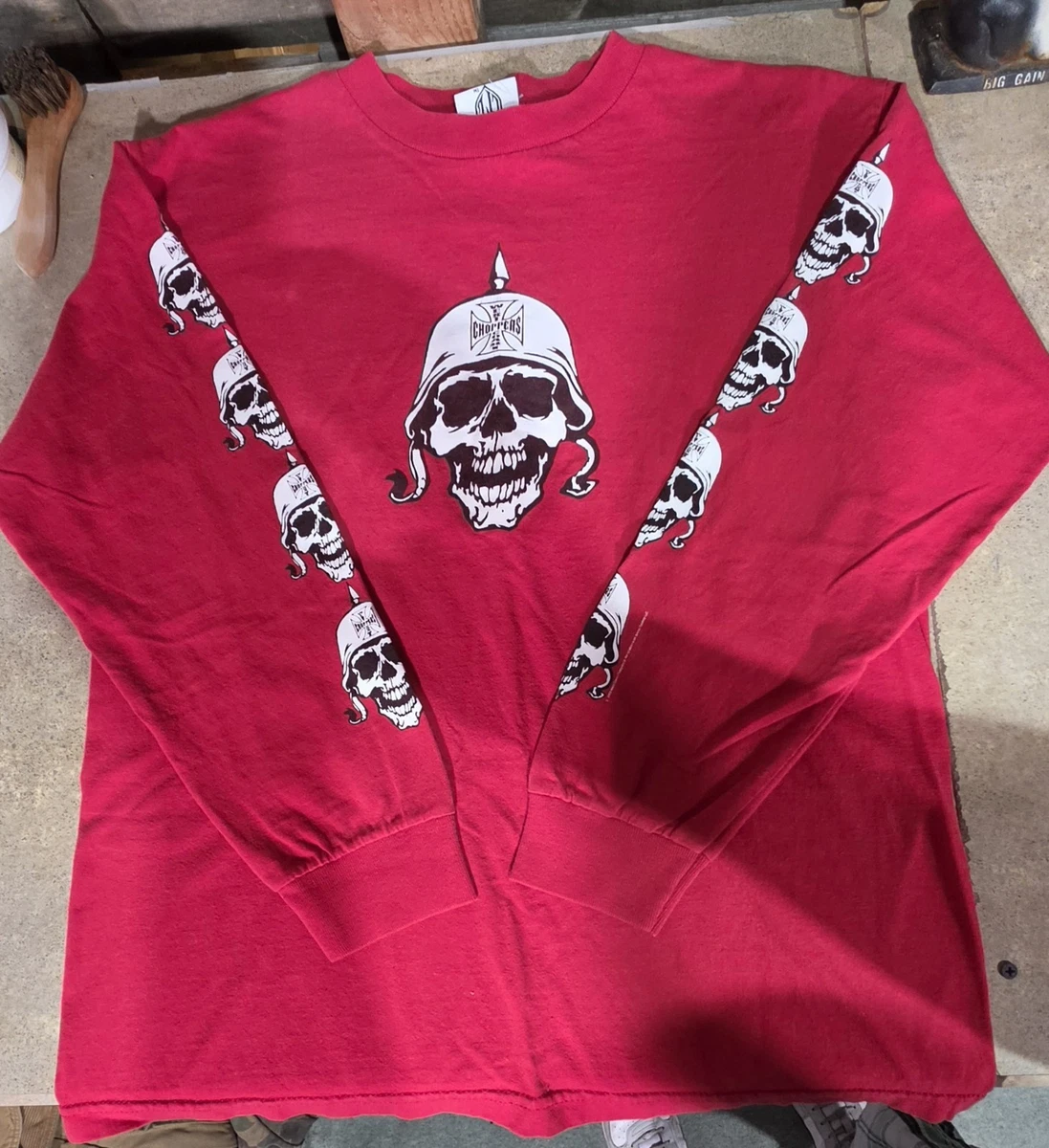 West Coast Choppers Crew Neck Regular Size T-Shirts for Men for