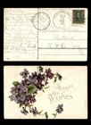 Mayfairstamps US 1908 Pennsylvania best wishes to Rutland Post Card cca_15205 — photo 1