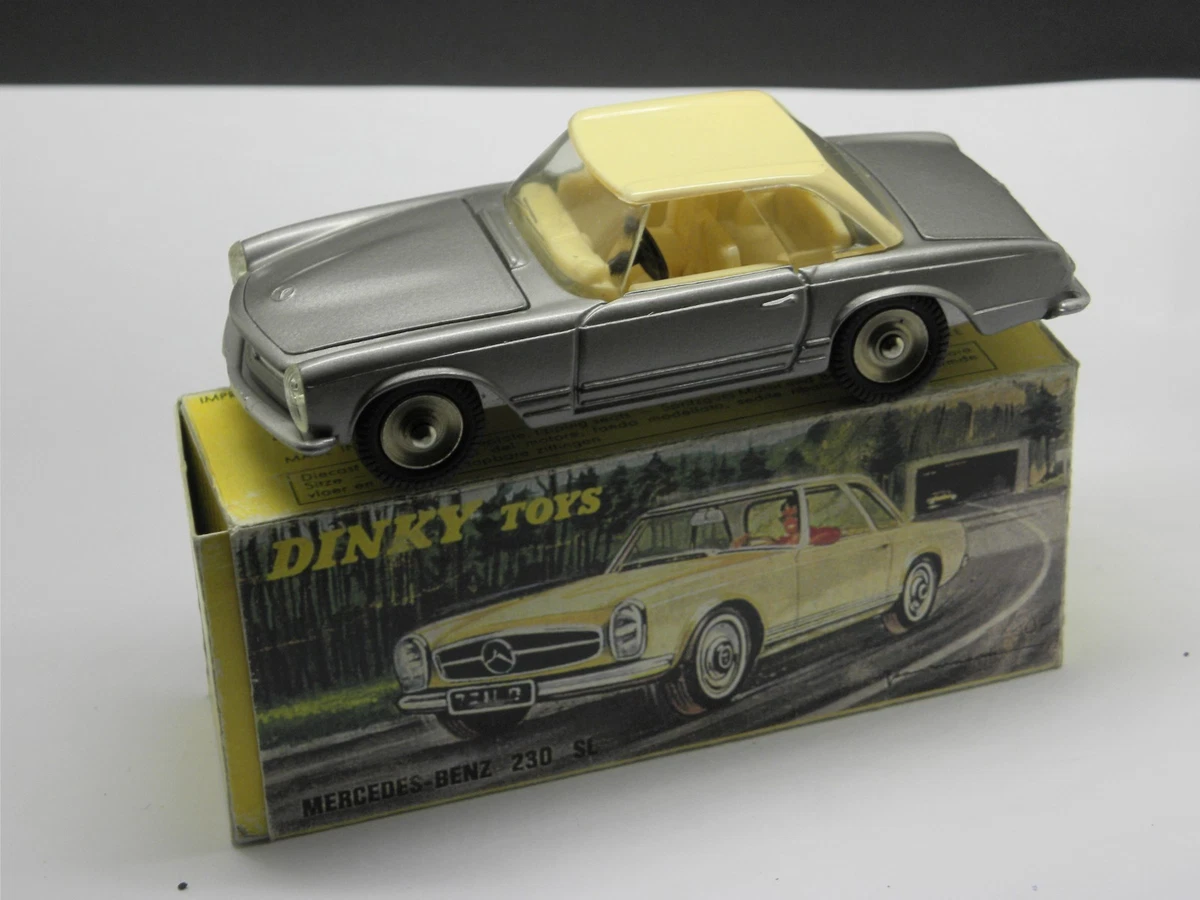 Lot D'anciennes Voitures, Mercedes Benz 230-SL + Tracteur Panhard Dinky Toys Imgx1200 1533