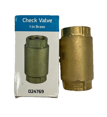 #ad #ad Star Water Systems 1 Inch Brass Check Valve 024769 {AA} $12.55