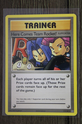 Pokemon  Here Comes Team Rocket! 113 Team Rocket Regular Evolutions