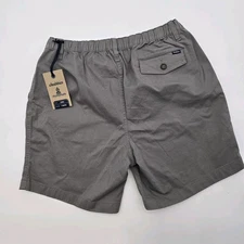Chubbies Shorts Mens Small 7 Inch Gray Chino Originals Stretch Twill Silver 