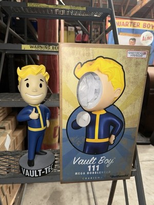 NEW HUGE 15'' Fallout 4 Vault Boy CHARISMA 111 Mega Bobblehead Figure Gaming 76