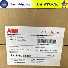 ABB DRIVE INVERTER ACS550-01-06A9-4. 2.2KW br...