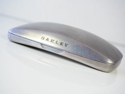 Oakley Sliver F Sonnenbrillenetui selten Chunky Aluminium Design Brillenetui