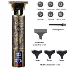 Professional Hair Clippers Trimmer Cordless Shaving Machine Cutting Barber Beard