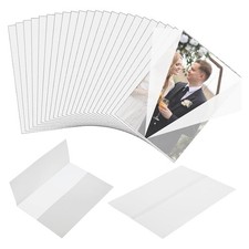 150-Pack Vellum Jackets for 5x7 Invitations, Elegant Translucent Sleeves4428