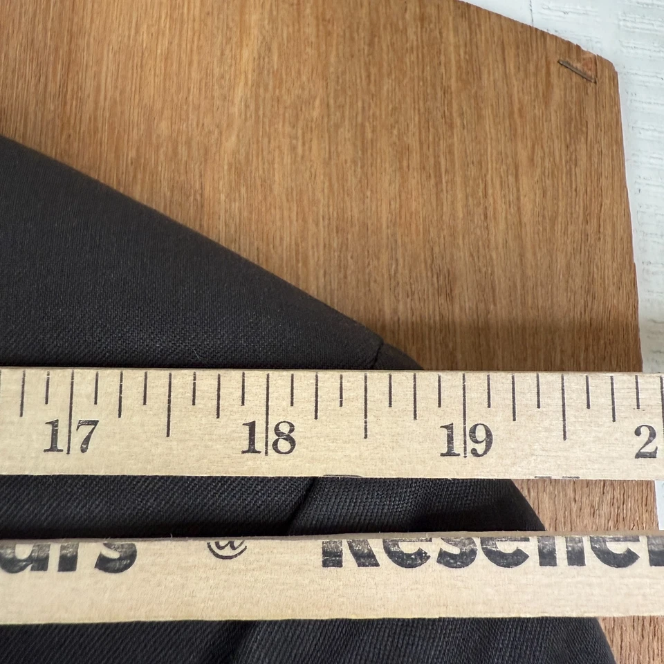 Joseph Abboud Suit Mens 42R Brown 2 Button 100% Wool Pants 35x29 Flat Front - Image 4 of 4