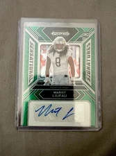 2024 Prizm Draft Picks Sensational Signatures Marist Liufau Auto🔥RC Green Prizm