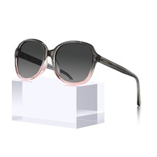 CARFIA Retro Large Acetate Polarized Sunglasses for Women UV Protection