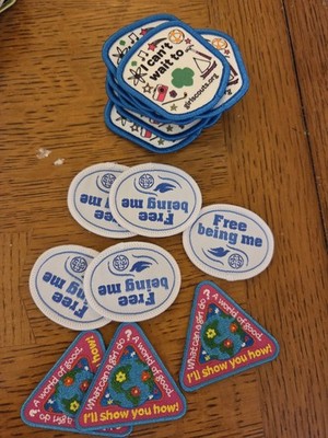 Girl Scout Patches Lot Of 20 Assorted