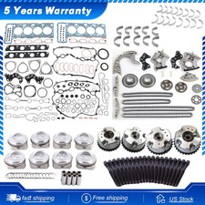 For 4.2l Audi Engine Rebuild Overhaul Kit Timing Kit W Vvt Camshaft Adjuster